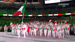 Video – Gli azzurri in festa: la sfilata dell’Italia alla cerimonia di apertura