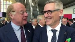 VIDEO / Stadio, Scaroni scherza: “Lo fa l’Inter, noi niente!”. Antonello: “Sarà insieme”