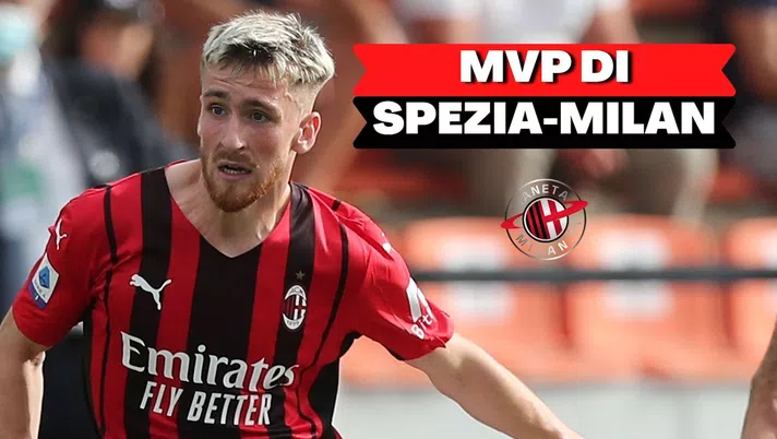 Alexis Saelemaekers (centrocampista AC Milan) MVP di Spezia-Milan 1-2 (Serie A 2021-2022) | News (Getty Images)