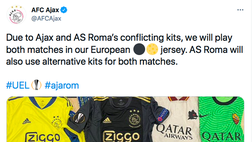 Ajax-Roma, casacche con colori troppo simili: pronte maglie speciali per il doppio confronto tra Lancieri e Capitolini