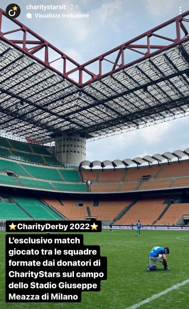 Il derby dei defibrillatori: Beccalossi e Carbone a San Siro per il Charity derby- immagine 2