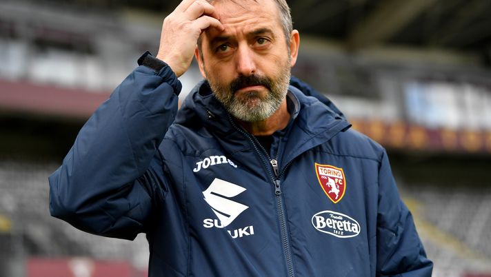 TURIN, ITALY - JANUARY 06: Marco Giampaolo, Head Coach of Torino F.C. reacts during the Serie A match between Torino FC and Hellas Verona FC at Stadio Olimpico di Torino on January 06, 2021 in Turin, Italy. Sporting stadiums around Italy remain under strict restrictions due to the Coronavirus Pandemic as Government social distancing laws prohibit fans inside venues resulting in games being played behind closed doors. (Photo by Valerio Pennicino/Getty Images) TURIN, ITALY - JANUARY 06: Marco Giampaolo, Head Coach of Torino F.C. reacts during the Serie A match between Torino FC and Hellas Verona FC at Stadio Olimpico di Torino on January 06, 2021 in Turin, Italy. Sporting stadiums around Italy remain under strict restrictions due to the Coronavirus Pandemic as Government social distancing laws prohibit fans inside venues resulting in games being played behind closed doors. (Photo by Valerio Pennicino/Getty Images)