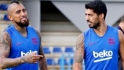 Vidal, il saluto anche di Suarez: “Un piacere aver giocato con un fuoriclasse come te”