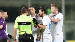 Giudice Sportivo, nessuna sanzione per i calciatori dell’Inter dopo i fatti di Firenze