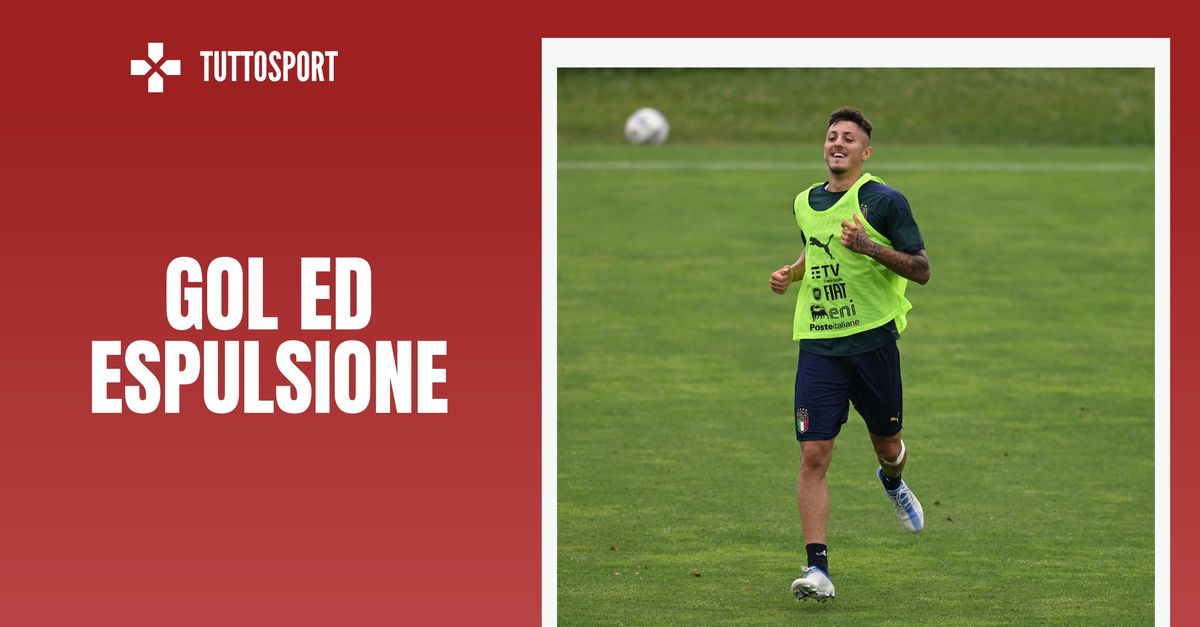 Italia Under 20, nel segno di Marco Nasti: gol ed espulsione