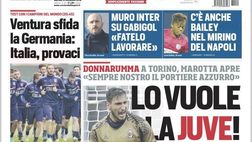 EDICOLA / CdS: Muro Inter su Gabigol. Ausilio: “Fatelo lavorare”. La Juventus…