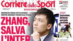 PRIMA PAGINA CORRIERE DELLO SPORT OGGI: “Caso razzismo: Acerbi nega insulti a JJ”