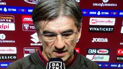Juric: “Bene nel primo tempo, nel secondo siamo calati un po’. Rigore? Inspiegabile”