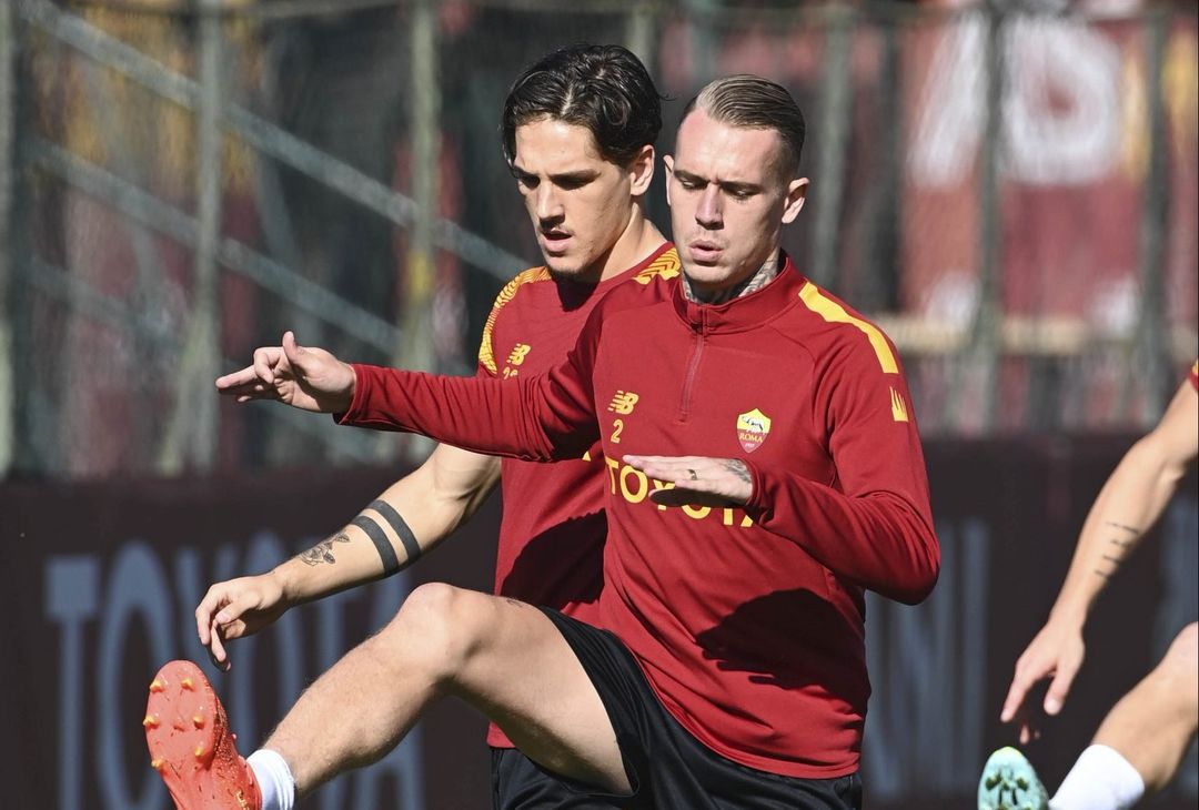 Trigoria, la Roma torna in campo in vista della sfida col Verona – FOTO GALLERY - immagine 38