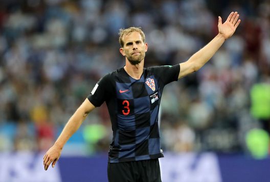 Ivan Strinic, terzino del Milan e della Croazia (GETTY Images) 