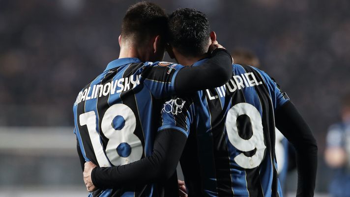 Ruslan Malinovskyi Luis Muriel Atalanta