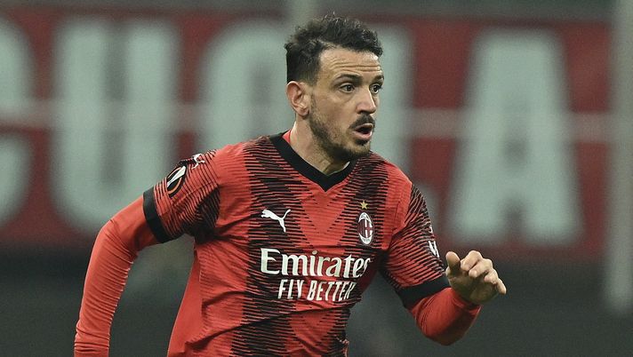 Alessandro Florenzi AC Milan Milan-Rennes 3-0 Europa League 2023-2024