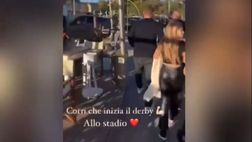 VIDEO – Totti, ansia derby: va di corsa all’Olimpico dopo la festa di Cristian