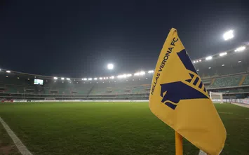  VERONA, ITALY - DECEMBER 23: A general view inside the stadium ahead of the Serie A match between Hellas Verona FC and FC Internazionale at Stadio Marcantonio Bentegodi on December 23, 2020 in Verona, Italy. Sporting stadiums around Italy remain under strict restrictions due to the Coronavirus Pandemic as Government social distancing laws prohibit fans inside venues resulting in games being played behind closed doors. (Photo by Emilio Andreoli/Getty Images)