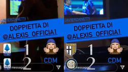VIDEO / “Doppietta di Alexis Sanchez!” In casa Zanetti si scatena la festa per i tre punti
