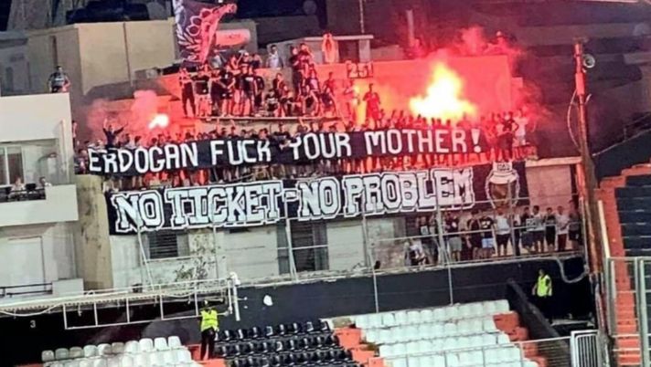 A Creta i tifosi parlano chiaro A Creta i tifosi parlano chiaro