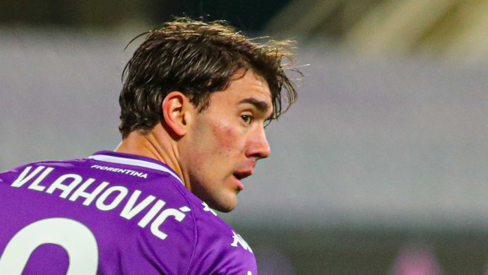 GERMOGLI PH 3 MARZO 2021 FIRENZE STADIO ARTEMIO FRANCHI CAMPIONATO DI SERIE A FIORENTINA VS ROMA NELLA FOTO VLAHOVIC 