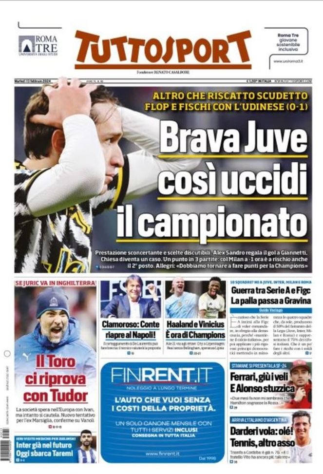 EDICOLA / TS: Inter già nel futuro con visite mediche per Taremi e Zielinski - immagine 1