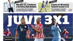 EDICOLA CDS – Juventus, tris di acquisti; Conte, assalto a Bonucci