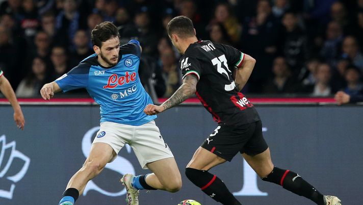Khvicha Kvaratskhelia Napoli-Milan 0-4 Serie A 2022-2023