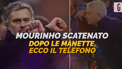 VIDEO Mourinho, dalle manette al telefono: quando lo Special One si scatena…