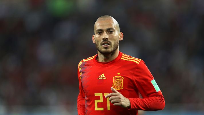 KALININGRAD, RUSSIA - JUNE 25: David Silva of Spain during the 2018 FIFA World Cup Russia group B match between Spain and Morocco at Kaliningrad Stadium on June 25, 2018 in Kaliningrad, Russia. (Photo by Francois Nel/Getty Images) KALININGRAD, RUSSIA - JUNE 25: David Silva of Spain during the 2018 FIFA World Cup Russia group B match between Spain and Morocco at Kaliningrad Stadium on June 25, 2018 in Kaliningrad, Russia. (Photo by Francois Nel/Getty Images)