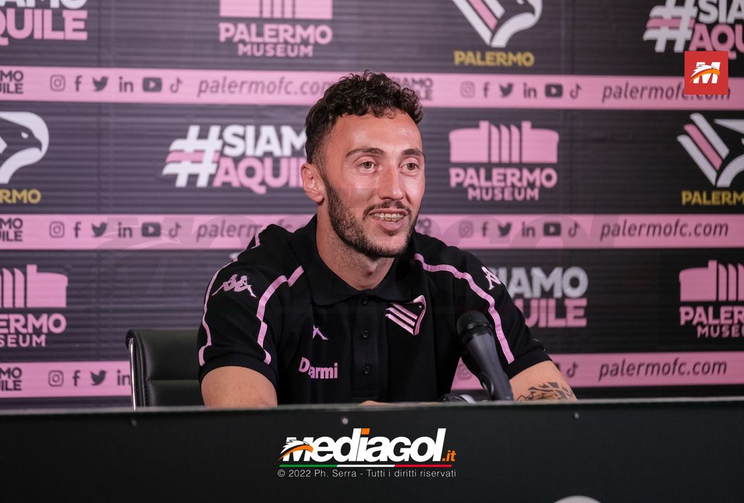 FOTO PALERMO, Mirko Pigliacelli in conferenza stampa (Gallery) - immagine 19