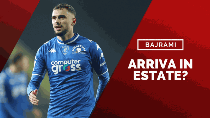 Nedim Bajrami, trequartista dell'Empoli che piace al Milan (getty images)