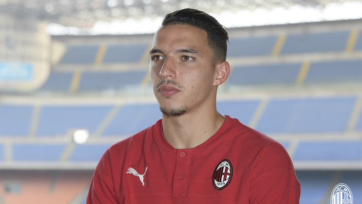 Ismael Bennacer, centrocampista del Milan (credits: acmilan.com) 