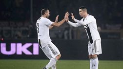 La Juve prepara la sfida con l’Inter: Ronaldo in gruppo. Si valuta Chiellini