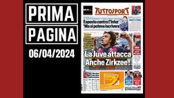 Prima pagina Tuttosport: Milan, Theo Hernandez da 100 milioni