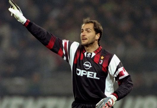 Sebastiano Rossi, portiere del Milan dal 1990 al 2002 (credits: GETTY Images) Sebastiano Rossi Milan