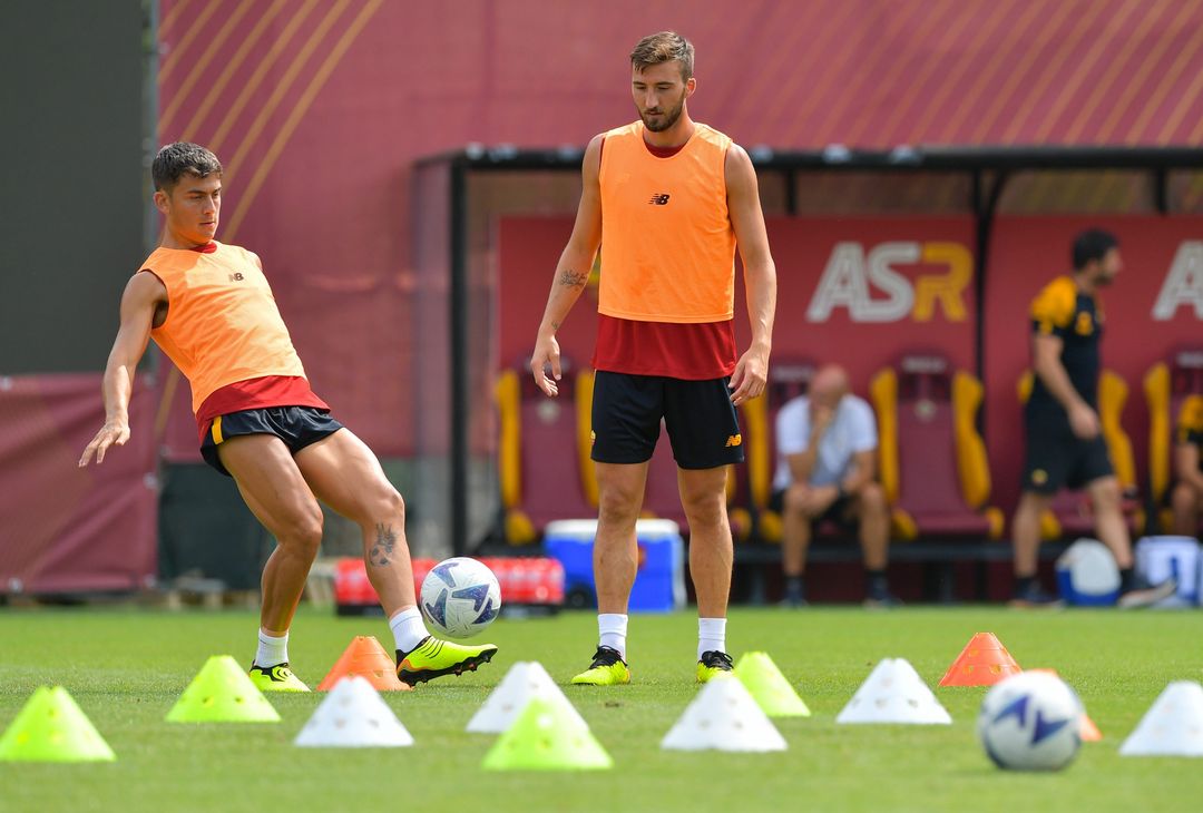 Roma, lavoro a Trigoria in vista della Salernitana – FOTO GALLERY - immagine 19
