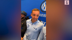 Complimento del tifoso, Frattesi capisce male: risposta esilarante | VIDEO