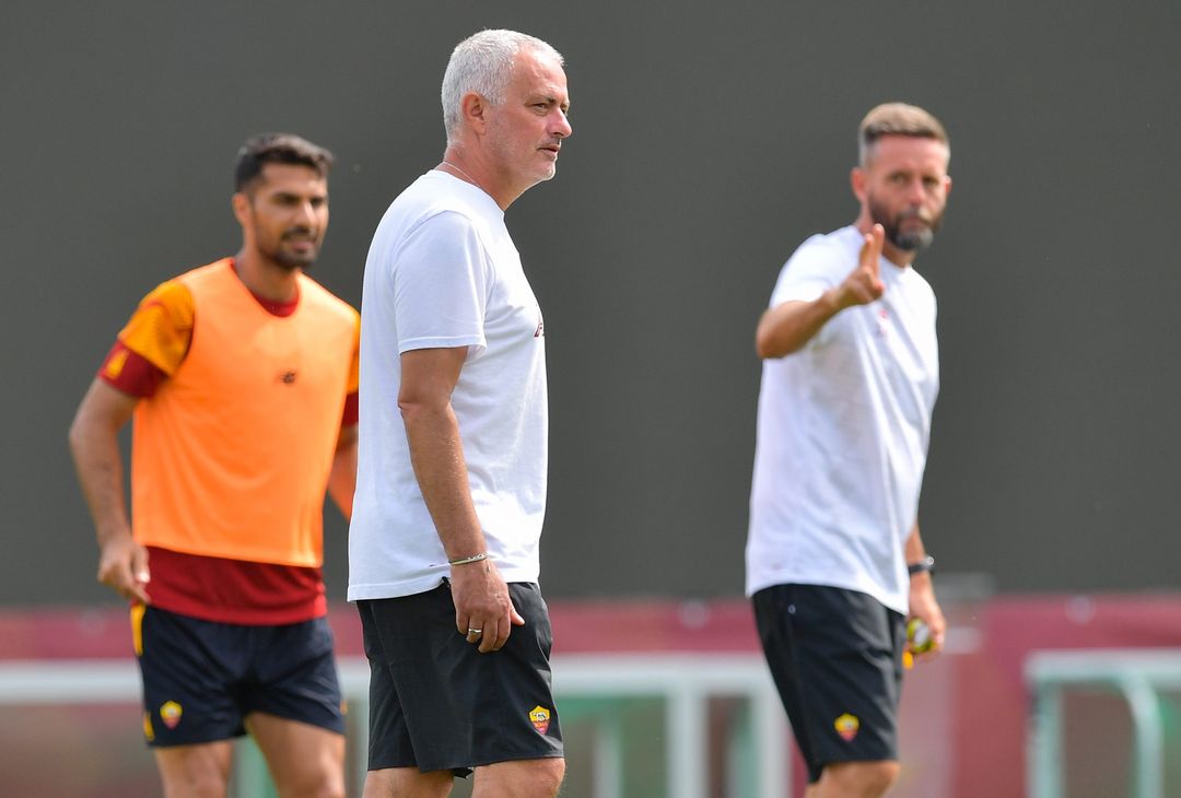 Roma, lavoro a Trigoria in vista della Salernitana – FOTO GALLERY - immagine 18