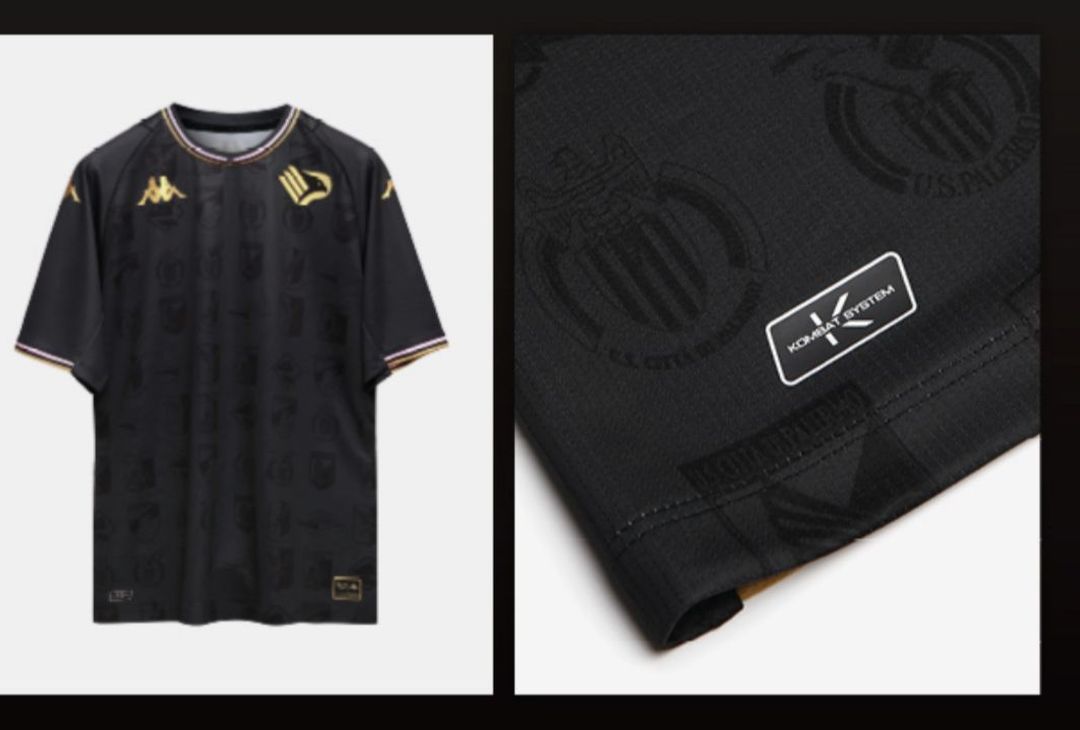 FOTO Palermo, maglia nera e oro con loghi storici: il nuovo special kit (Gallery) - immagine 4