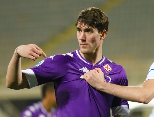  GERMOGLI PH: 5 FEBBRAIO 2021 FIRENZE STADIO ARTEMIO FRANCHI SERIE A FIORENTINA VS INTER NELLA FOTO VLAHOVIC 