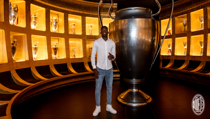 Rafael Leao, attaccante del Milan (credits: acmilan.com) 