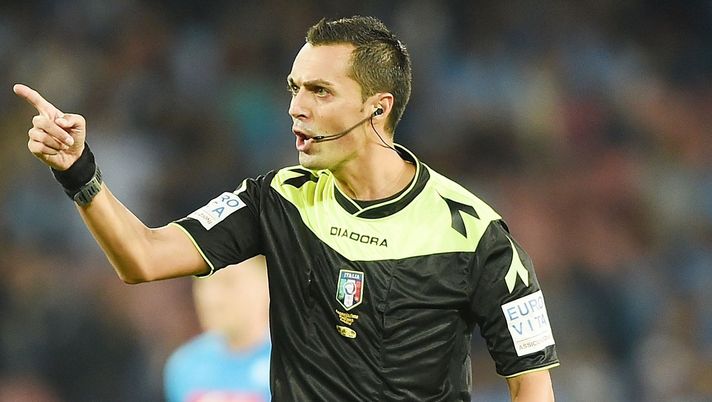 L'arbitro Marco Di Bello di Brindisi (credits: GETTY Images) 