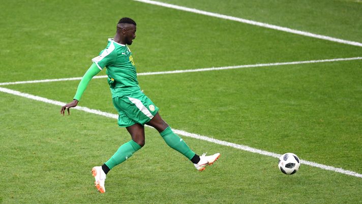MOSCOW, RUSSIA - JUNE 19:  Mbaye Niang of Senegal scores the 2nd Senegal goal during the 2018 FIFA World Cup Russia group H match between Poland and Senegal at Spartak Stadium on June 19, 2018 in Moscow, Russia.  (Photo by Laurence Griffiths/Getty Images) 