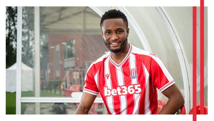 La foto diffusa dallo Stoke City per annunciare il nigeriano 