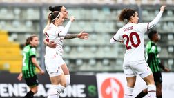 Serie A Femminile, Sassuolo-Milan 0-1: cronaca e tabellino del match