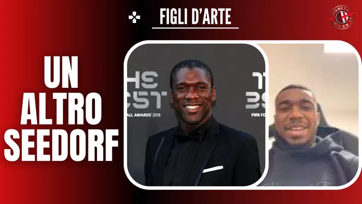 Clarence Seedorf e Denzel Viana Seedorf Milan