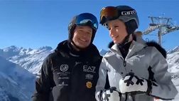 VIDEO / La Hunziker scia con Giorgio Rocca sulle Alpi Svizzere