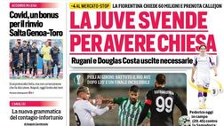 EDICOLA / CdS: La Juve svende per avere Chiesa. Champions, l’Inter pesca il Real