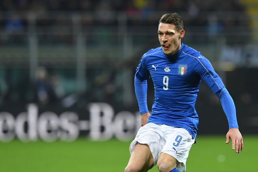 MILAN, ITALY - NOVEMBER 15: Andrea Belotti of Italy looks on during the International Friendly Match between Italy and Germany at Giuseppe Meazza Stadium on November 15, 2016 in Milan, . (Photo by Valerio Pennicino/Getty Images) MILAN, ITALY - NOVEMBER 15: Andrea Belotti of Italy looks on during the International Friendly Match between Italy and Germany at Giuseppe Meazza Stadium on November 15, 2016 in Milan, . (Photo by Valerio Pennicino/Getty Images)