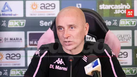 FOTO PALERMO, verso il Südtirol: Eugenio Corini in conferenza stampa (GALLERY) - immagine 3