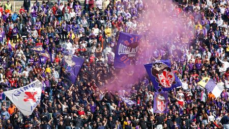 GERMOGLI PH: 3 APRILE 2022 FIRENZE STADIO ARTEMIO FRANCHI SERIE A FIORENTINA VS EMPOLI NELLA FOTO TIFOSI CURVA FIESOLE
