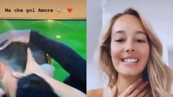 VIDEO / Che prodezza Pellé in rovesciata, la sua Viky: “Che gol hai fatto, amore?!”