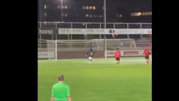 VIDEO / Il gol su punizione del figlio di Sneijder inorgoglisce suo papà